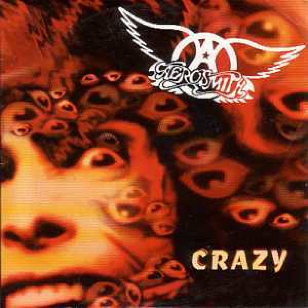 Слушать песню crazy. Aerosmith Crazy. 1994 Aerosmith Crazy. Crazy обложка альбома. Сумасшедшие обложки.